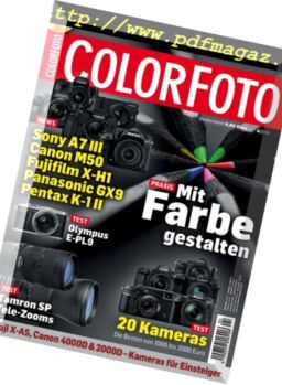 ColorFoto – April 2018