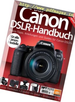 Computec Das grosse SFT Foto Canon DSLR Handbuch – November 2017