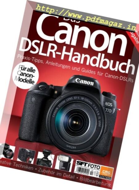 Computec Das grosse SFT Foto Canon DSLR Handbuch – November 2017 Cover