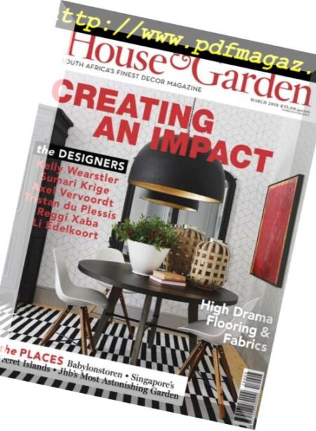 Conde Nast House & Garden – March 2018 Cover