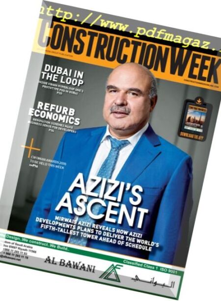 Construction Week Middle East – 10 March 2018 Cover