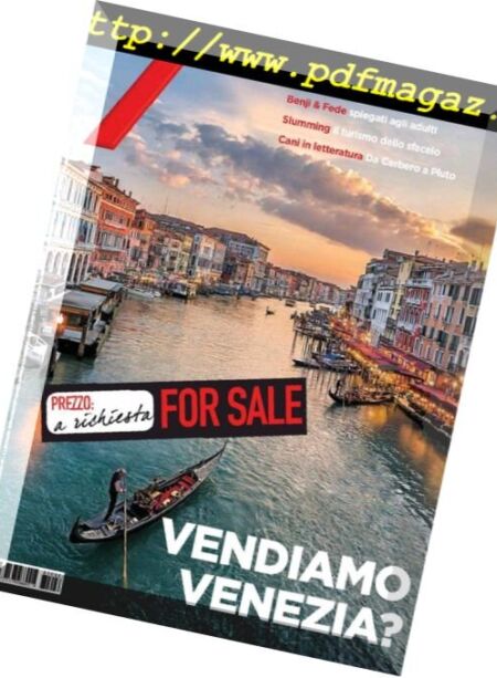Corriere della Sera Sette – 22 Febbraio 2018 Cover