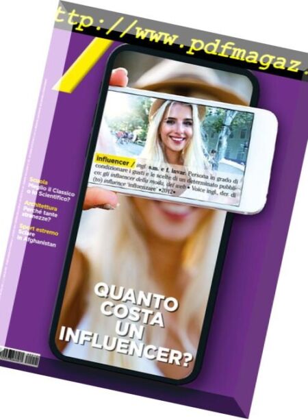 Corriere della Sera Sette – 8 Marzo 2018 Cover