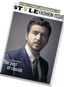 Corriere della Sera Style Fashion Issue – N 1, 2018