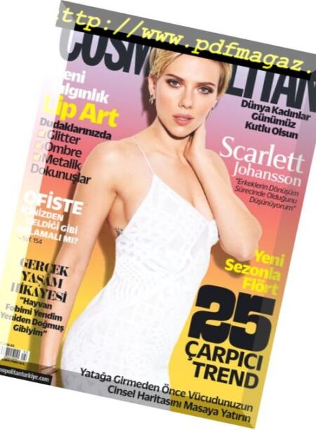 Cosmopolitan Turkey – Mart 2018 Cover