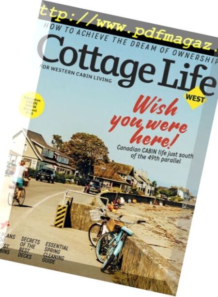 Cottage Life West – Spring 2018 Cover