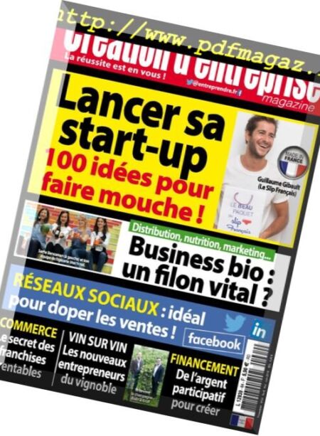 Creation d’Entreprise – mars 2018 Cover