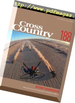 Cross Country – April 2018