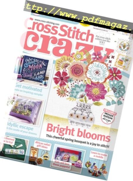 Cross Stitch Crazy – May 2018 Cover