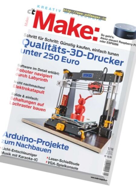 c’t Make Magazin – Nr.1, 2018 Cover