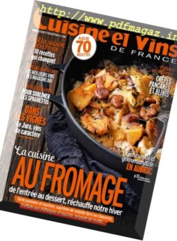 Cuisine et Vins de France – Fevrier 2018