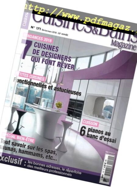 Cuisines & Bains – 20 janvier 2018 Cover