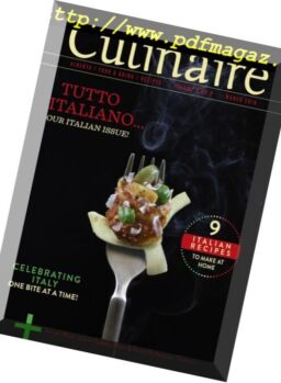 Culinaire Magazine – March 2018