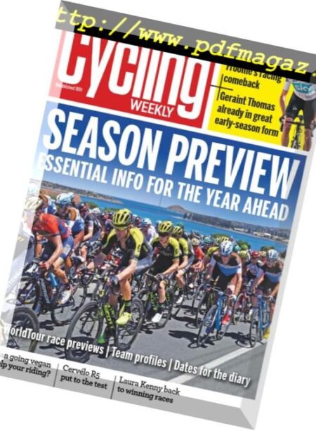 Cycling Weekly – 22 February 2018 Cover