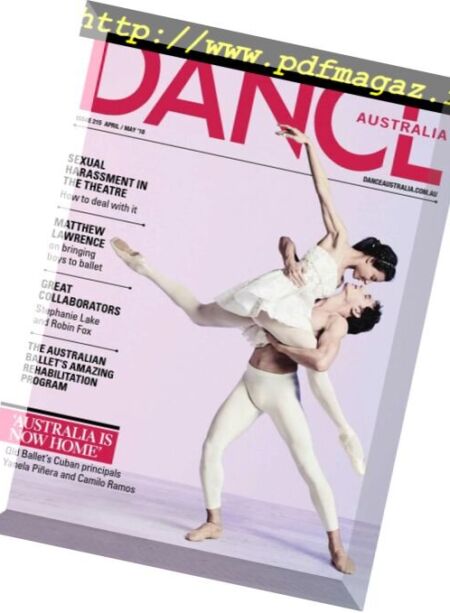 Dance Australia – April 2018 Cover