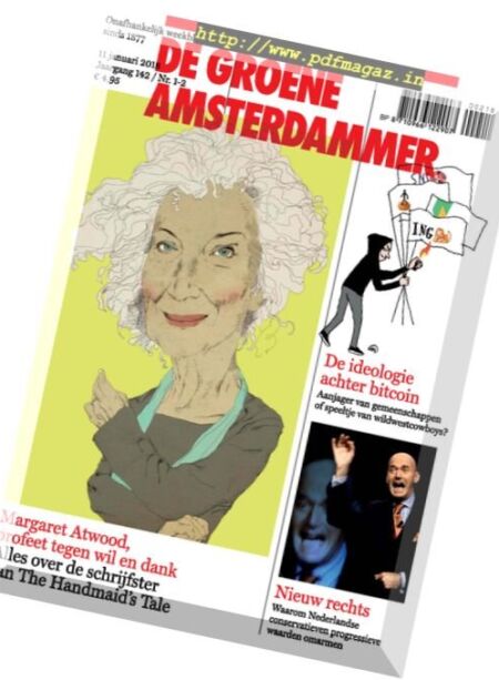 De Groene Amsterdammer – 11 januari 2018 Cover