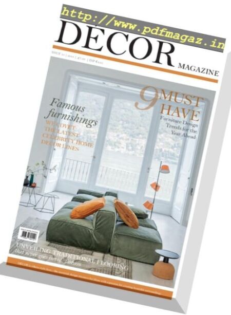 Decor Magazine – Issue 10, 2018 Cover