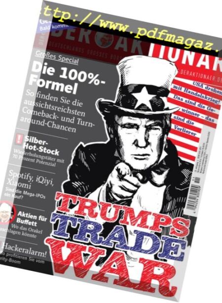 Der Aktionar – 9 Marz 2018 Cover