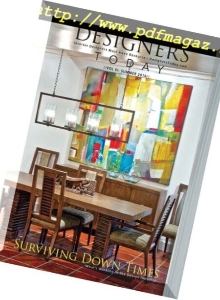 Designers Today – Summer 2016 Cover