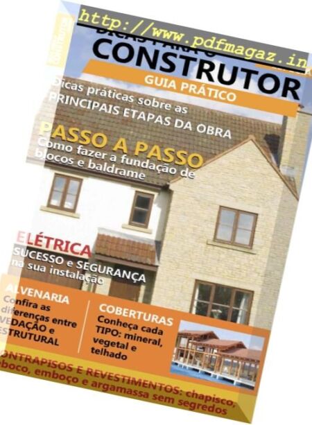Dicas para o Construtor Brasil – Dezembro 2017 Cover