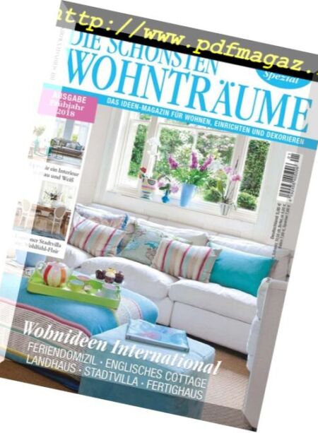 Die Schonsten Wohntraume – Marz-Mai 2018 Cover