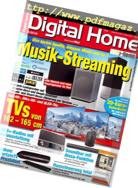 Digital Home Germany – Marz-April 2018 Cover