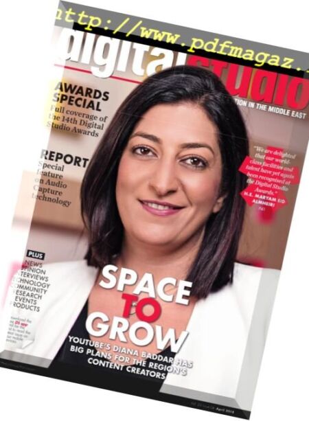 Digital Studio Middle East – April 2018 Cover