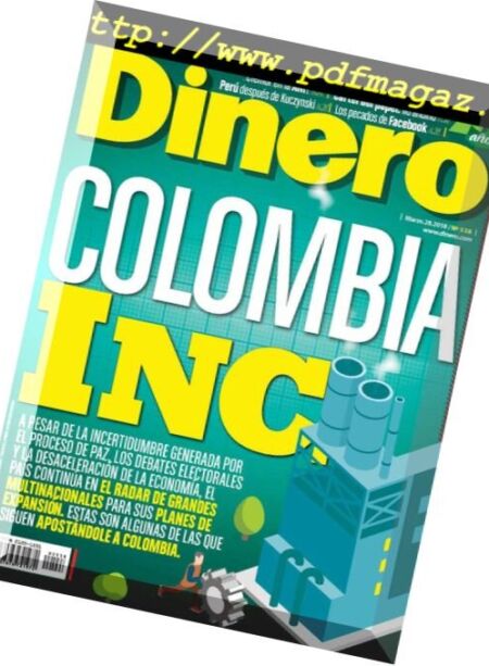 Dinero – 28 marzo 2018 Cover