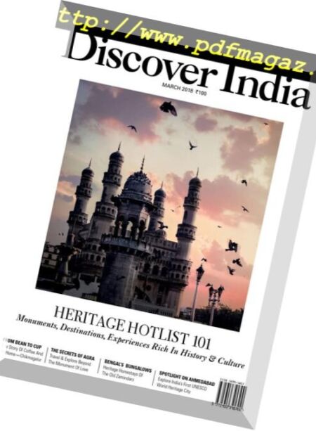Discover India – April 2018 Cover