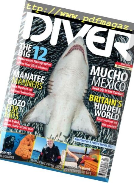 Diver UK – April 2018 Cover