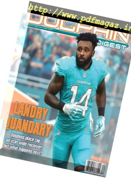 Dolphin Digest – February 2018 Cover