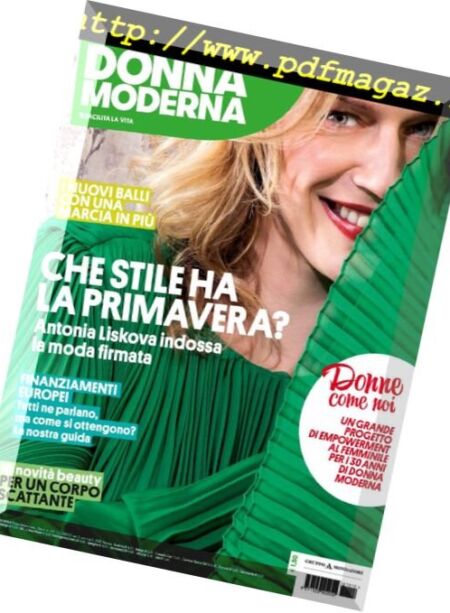 Donna Moderna – 21 Febbraio 2018 Cover