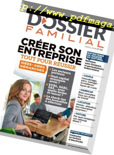 Dossier Familial – mars 2018 Cover