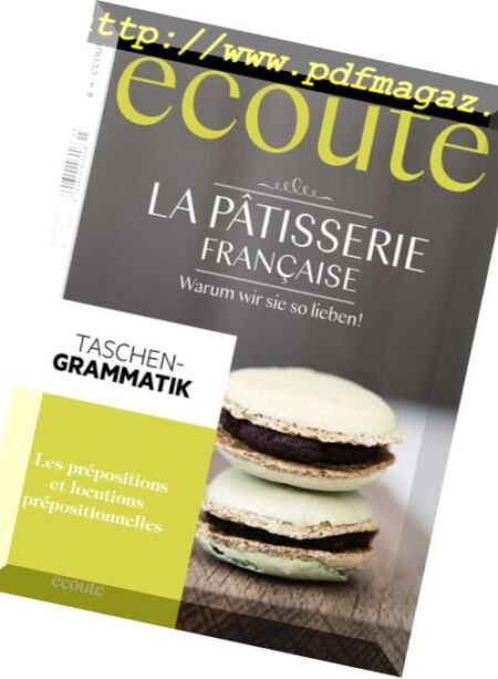 Ecoute – Marz 2018 Cover