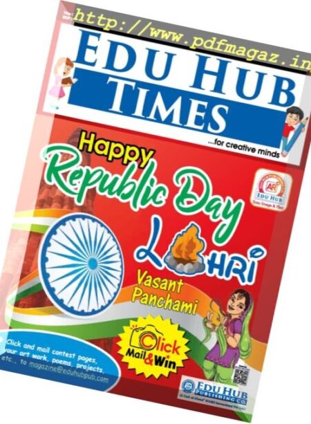 Edu Hub Times Class 4 & 5 – January 2018 Cover