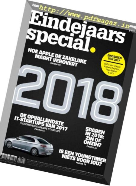 Eindejaars – Special 2018 Cover