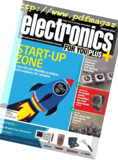 Electronics For You – April 2018 Cover