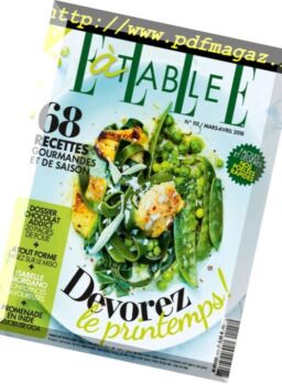 Elle a Table – mars 2018