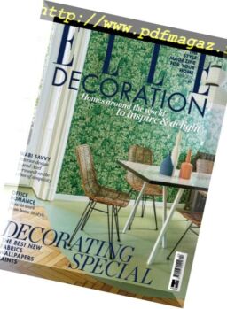 Elle Decoration UK – April 2018