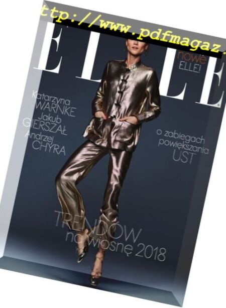 Elle Poland – Marzec 2018 Cover