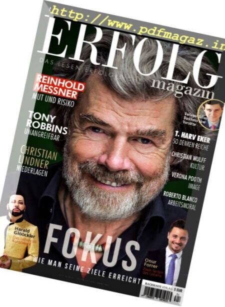 Erfolg – Januar 2018 Cover