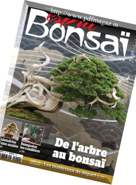 Esprit Bonsai – 23 janvier 2018 Cover
