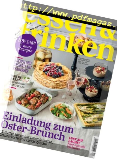 Essen & Trinken – April 2018 Cover