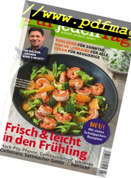 Essen & Trinken Fur jeden Tag – Marz 2018 Cover