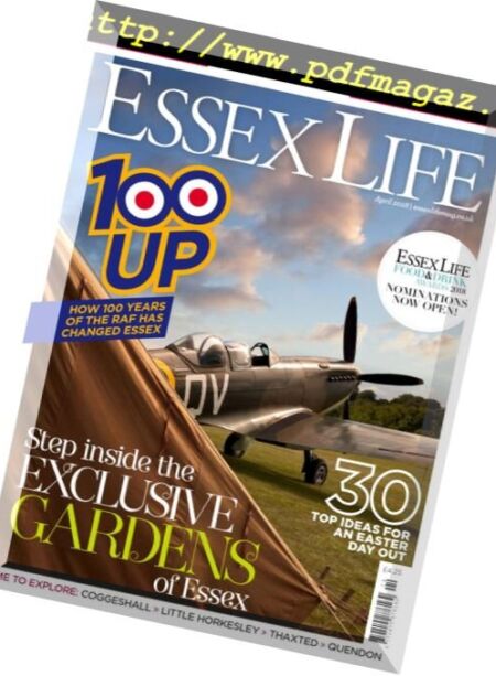 Essex Life – April 2018 Cover