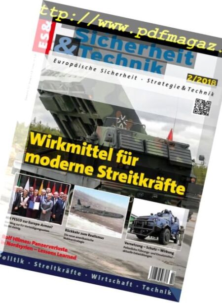 Europaische Sicherheit & Technik – Februar 2018 Cover