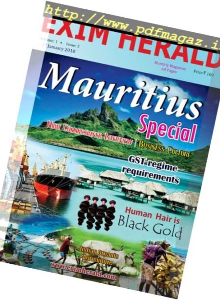 Eximherald – January 2018 Cover