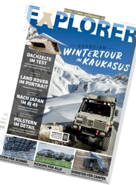 Explorer – Nr.2, 2018 Cover
