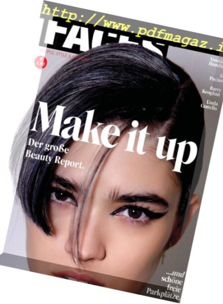 Faces Germany – April 2018 Cover
