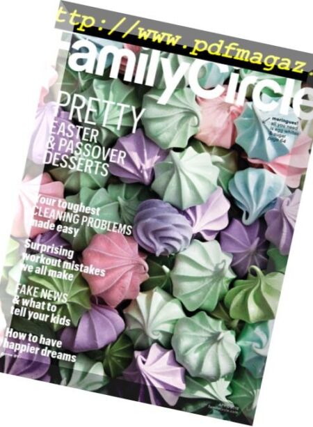 Family Circle – April 2018 Cover